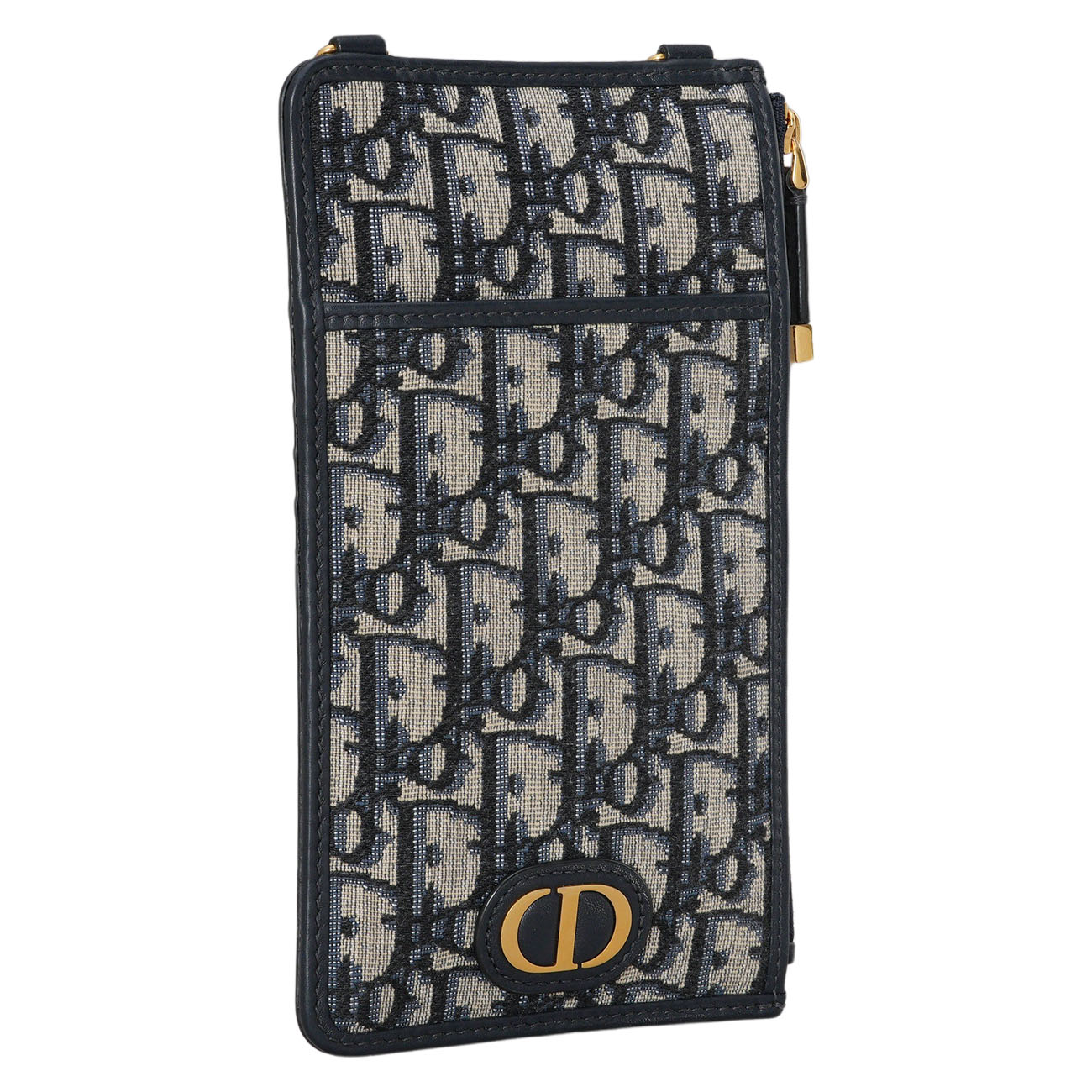 CHRISTIAN DIOR(USED)디올 오블리크 스트랩 월릿
